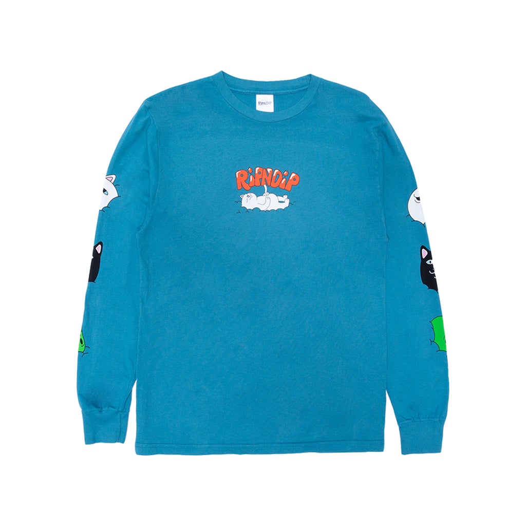 Ripndip heavens waiting room long sleeve tee