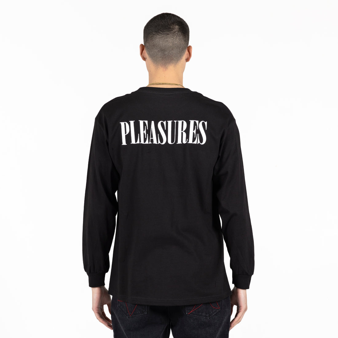 pleasures hoop long sleeve tee