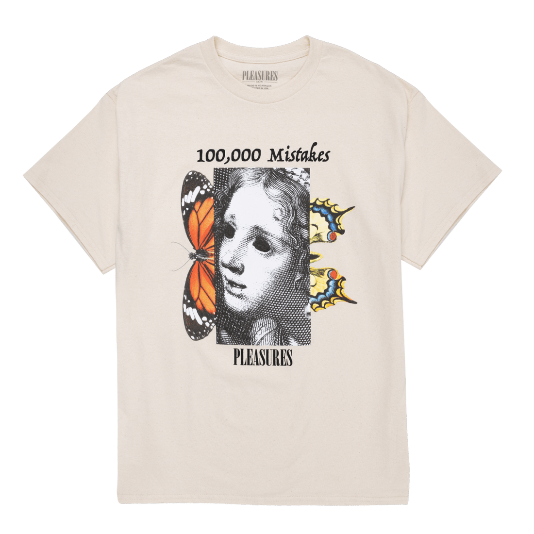 pleasures mistakes tee