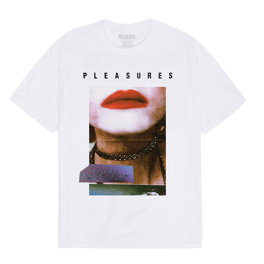 pleasures poor connection tee