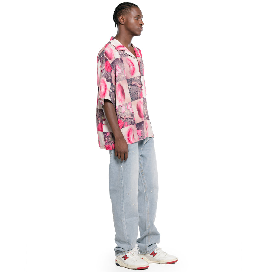 Pleasures Wormy Lips Button Down